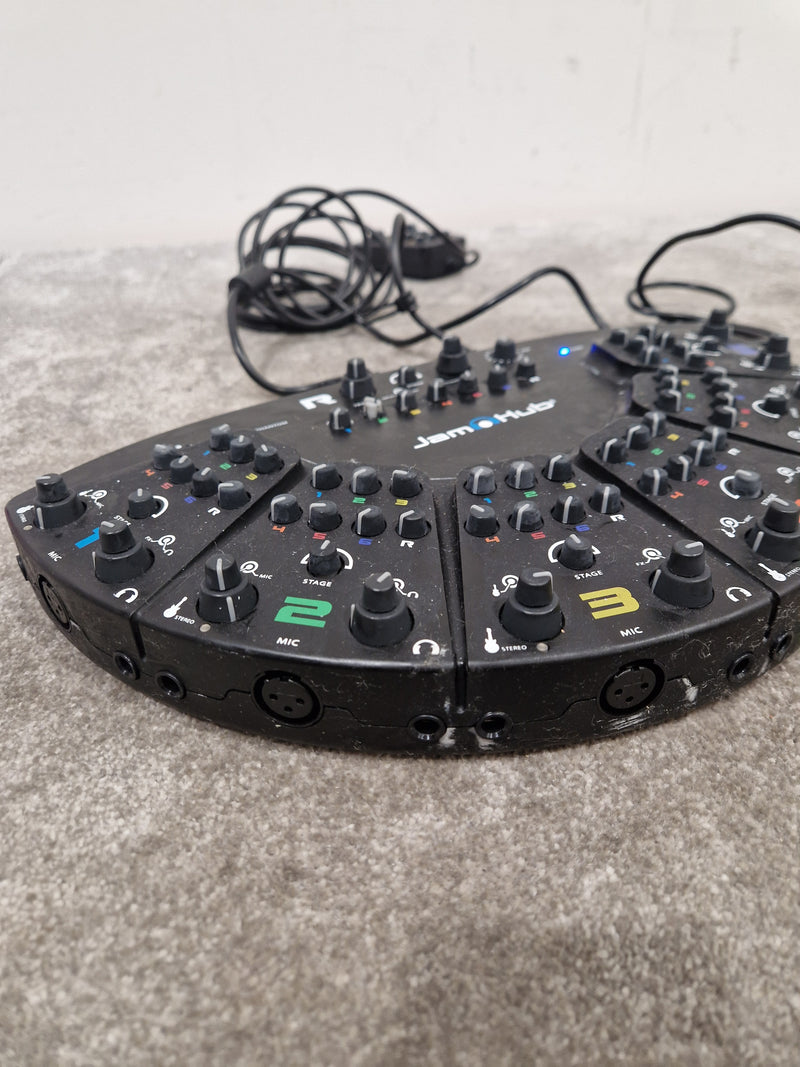 Jamhub Green Room Studio Audio Mixer - Multi-Channel Headphone Monitoring - Fair w/ Power Supply - Image 4