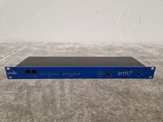 Emagic AMT8 – 8-in / 8-out Rackmount MIDI Interface, USB & Serial – Excellent