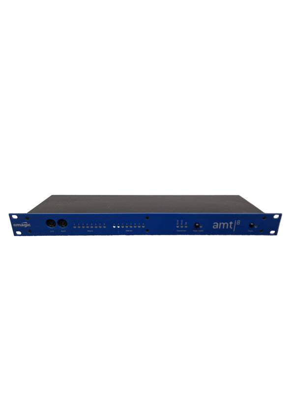 Emagic AMT8 – 8-in / 8-out Rackmount MIDI Interface, USB & Serial – Excellent