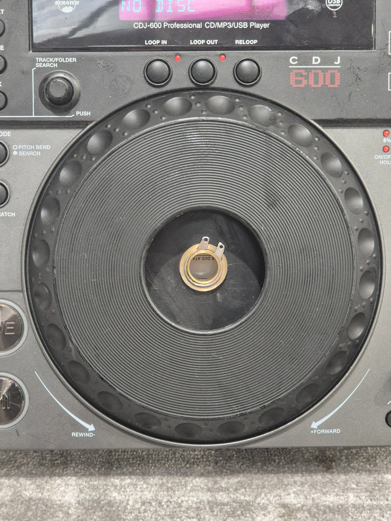 Gemini CDJ-600 – CD/MP3 DJ Player – Spares or Repair - Image 2