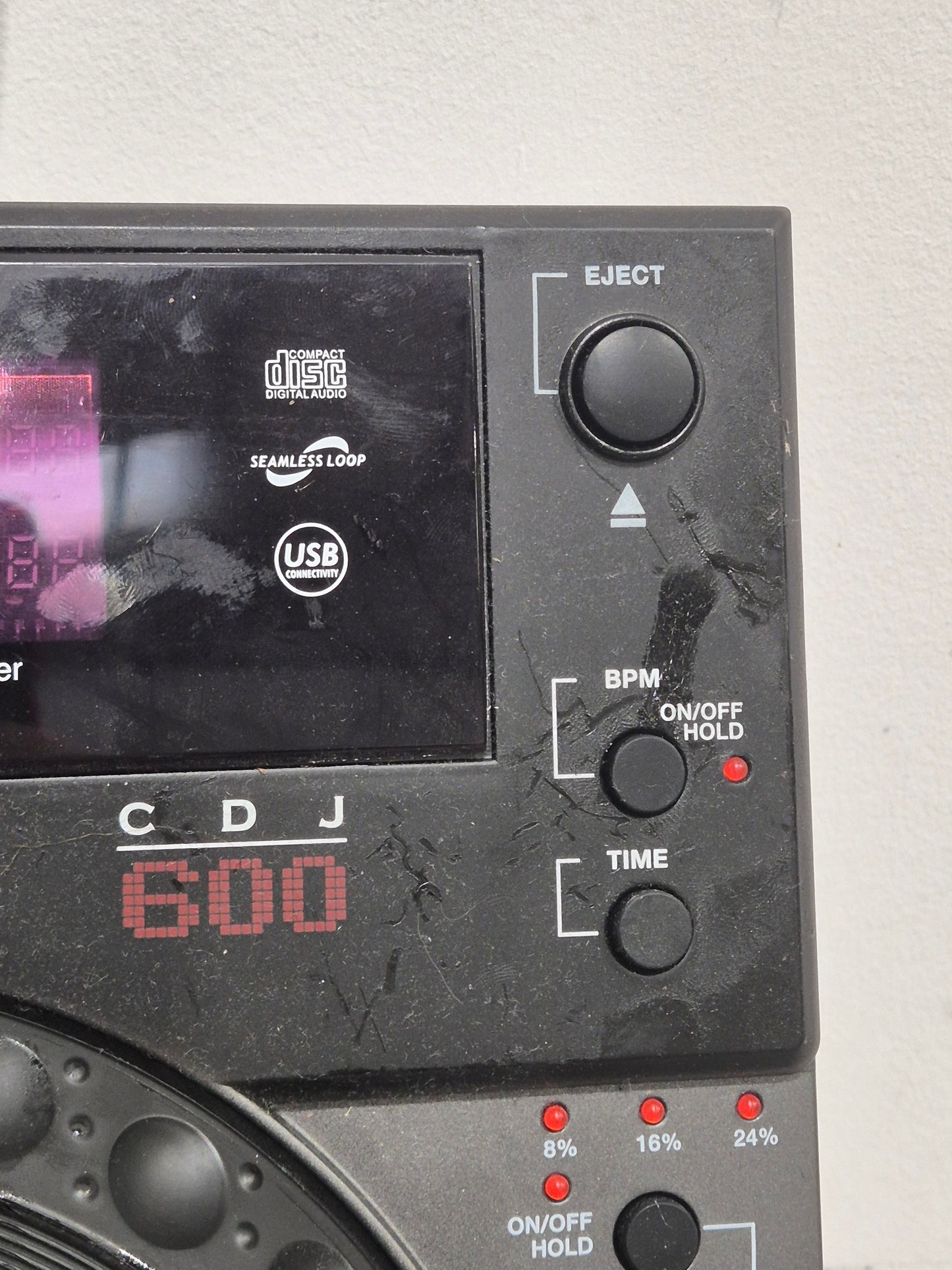 Gemini CDJ-600 – CD/MP3 DJ Player – Spares or Repair