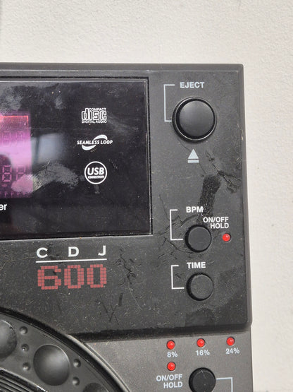 Gemini CDJ-600 – CD/MP3 DJ Player – Spares or Repair