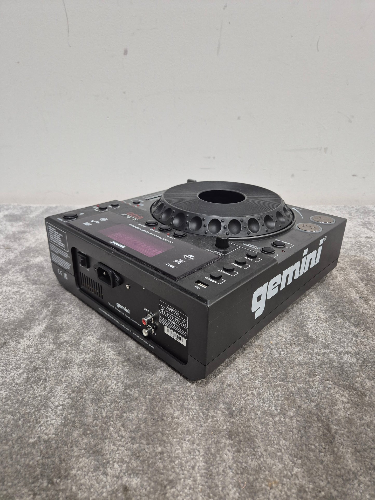 Gemini CDJ-600 – CD/MP3 DJ Player – Spares or Repair
