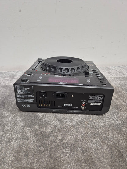 Gemini CDJ-600 – CD/MP3 DJ Player – Spares or Repair