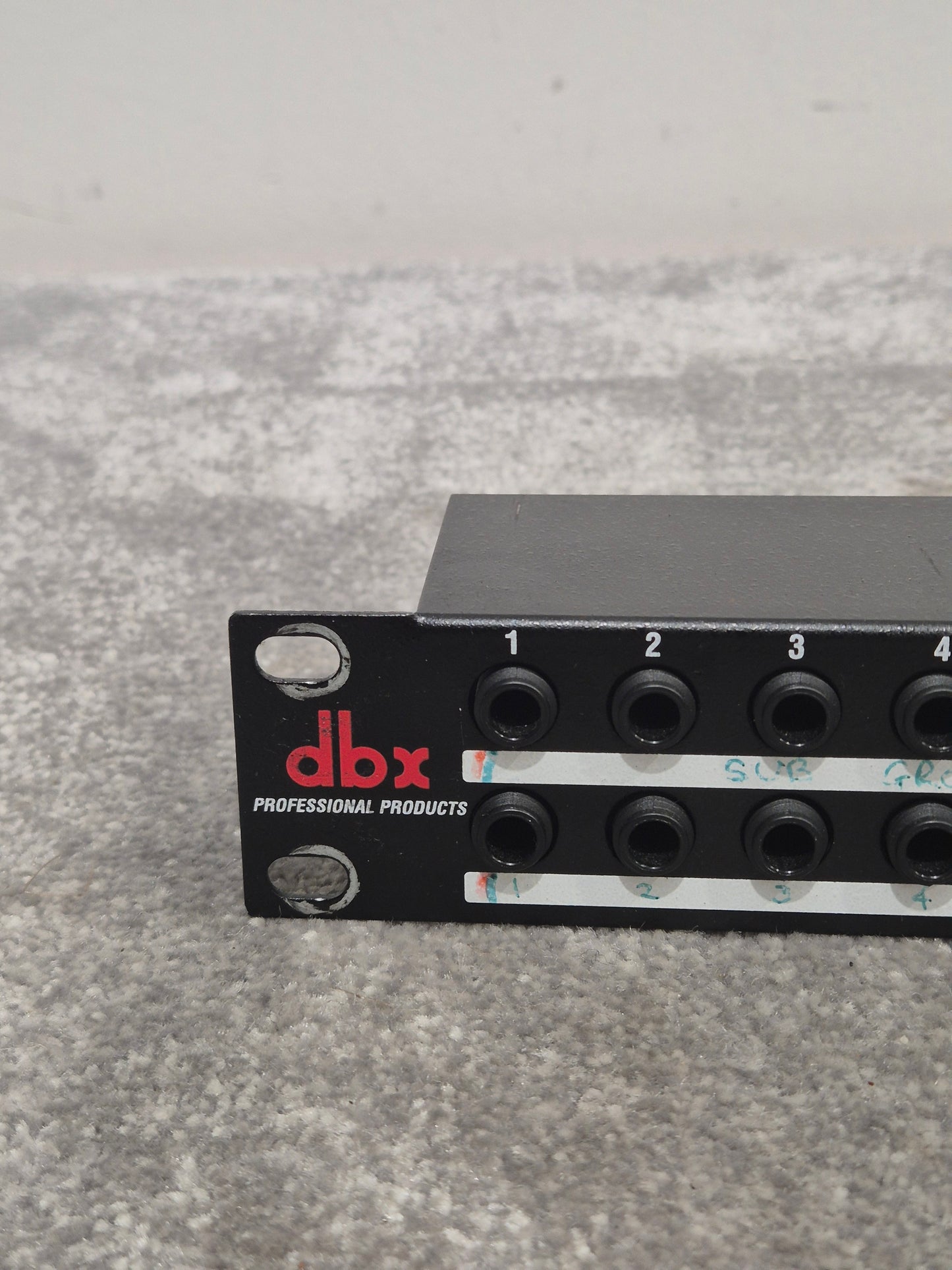 DBX PB-48 – 48-Point Rackmount Patch Bay – Good