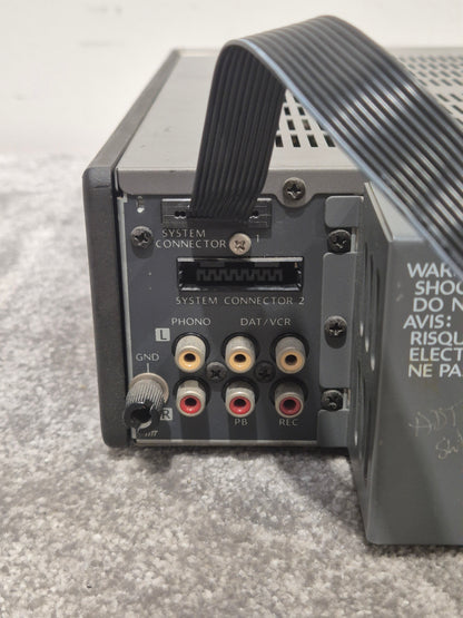 Denon UPA-100 – Compact Stereo Hi-Fi Amplifier – Very Good w/ Power Supply