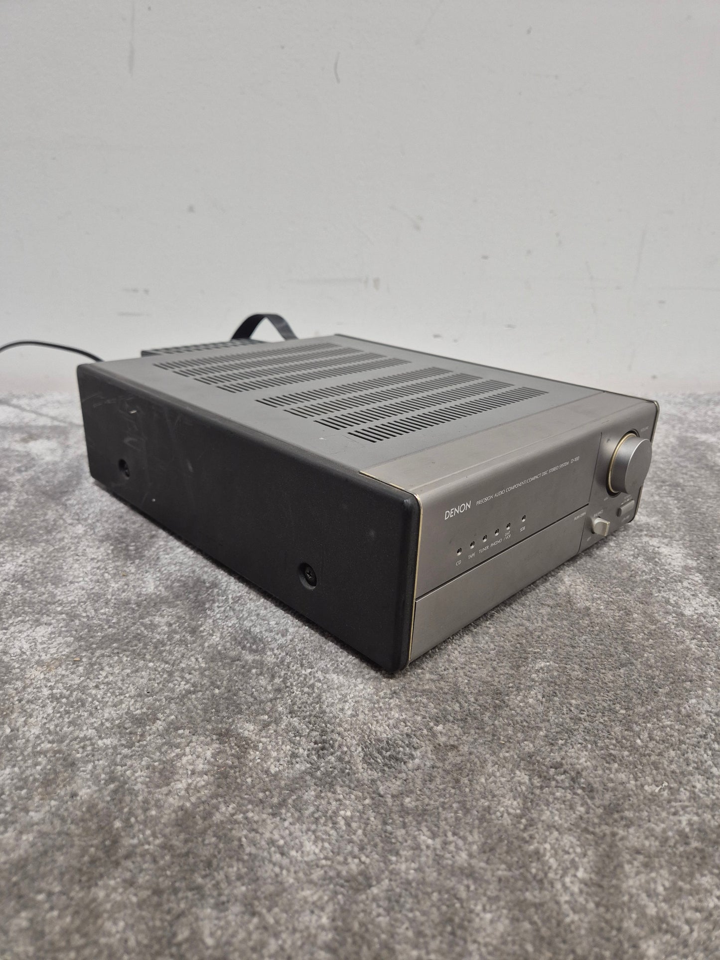 Denon UPA-100 – Compact Stereo Hi-Fi Amplifier – Very Good w/ Power Supply