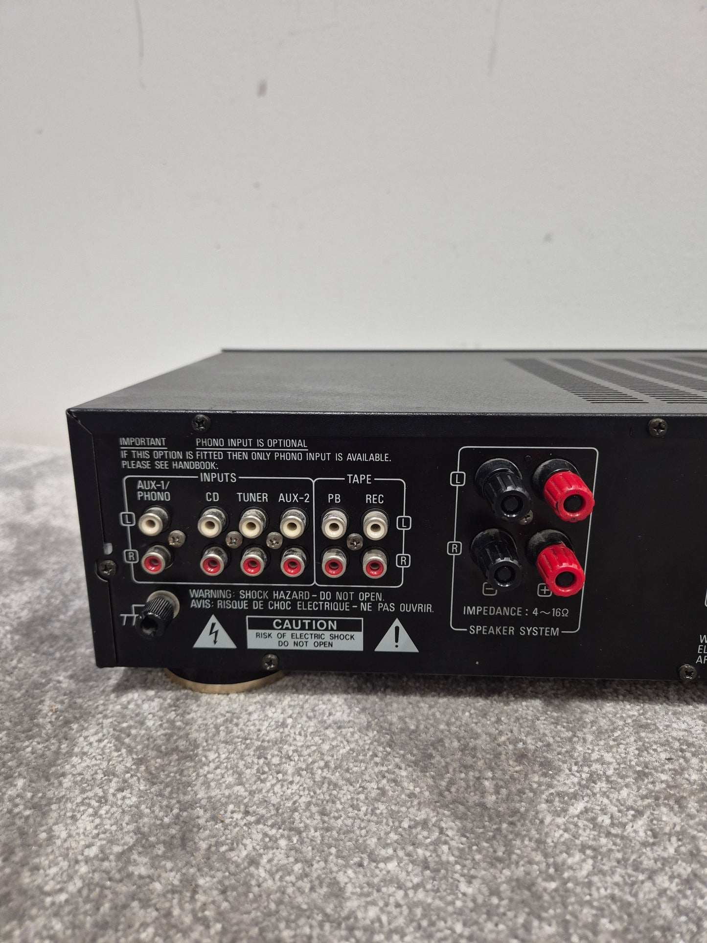 Denon PMA-250SE – Integrated Stereo Hi-Fi Amplifier – Very Good w/ Power Supply