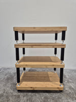 Atacama Evoque Eco 60-40 Modular Hi-fi Rack - Bamboo Construction, Vibration Dampening - Excellent - Image 1