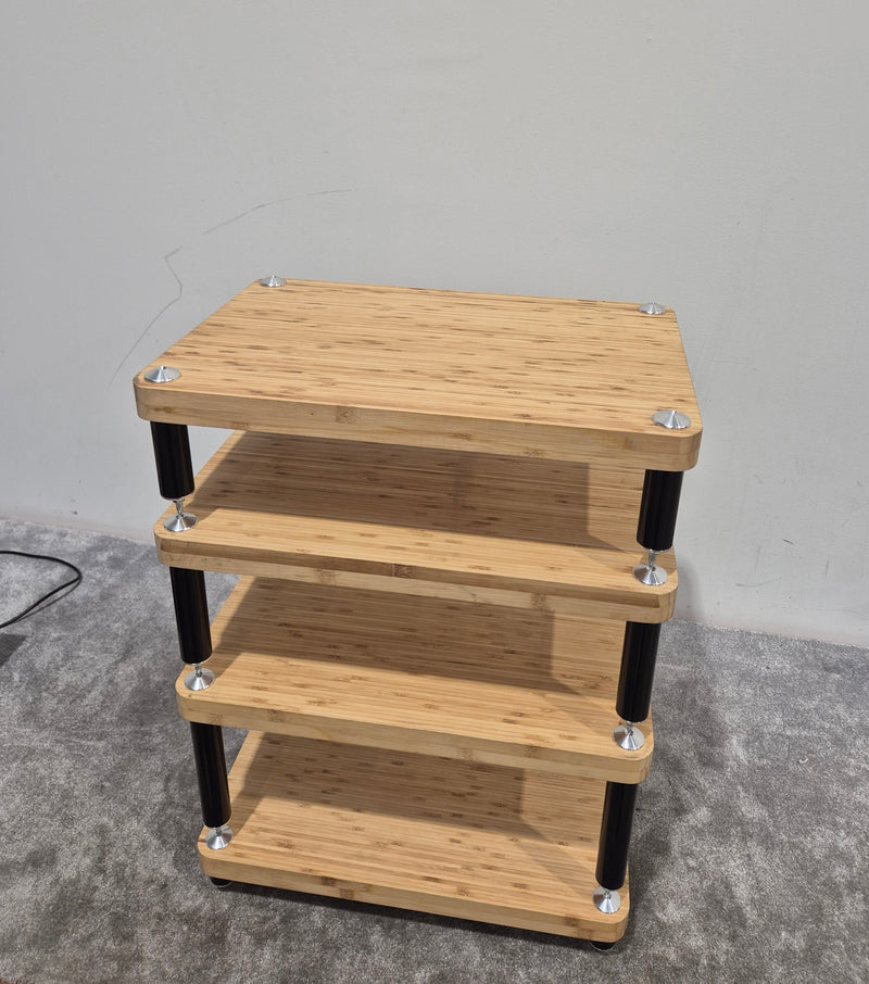 Atacama Evoque Eco 60-40 Modular Hi-fi Rack - Bamboo Construction, Vibration Dampening - Excellent - Image 4