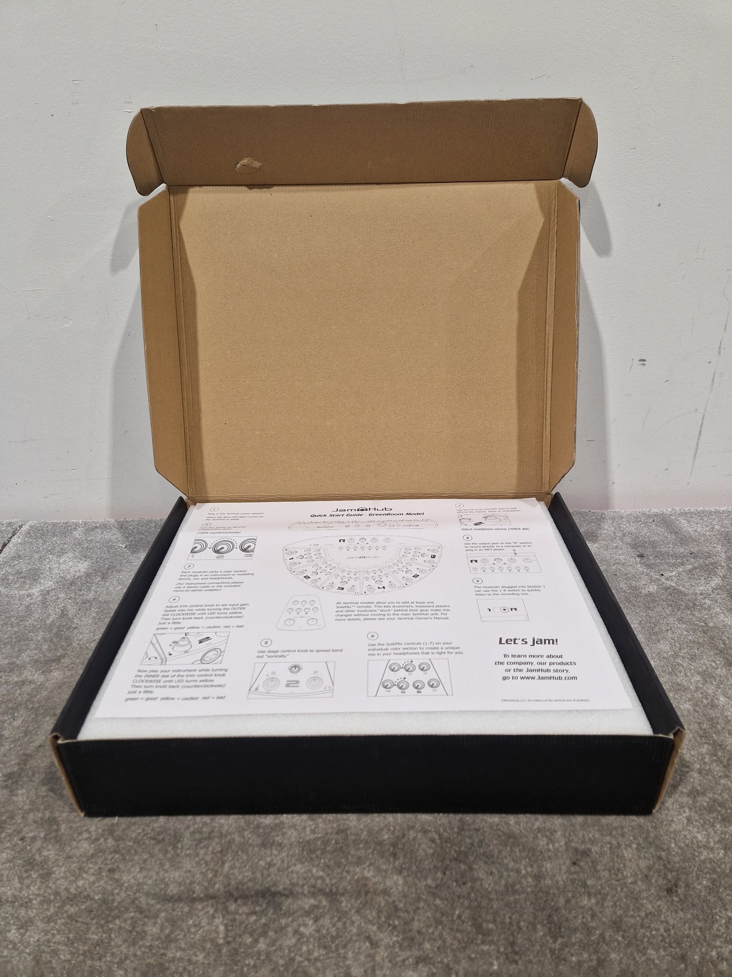 Jam Hub Greenroom Studio - Personal Mixing Station - Open Box New