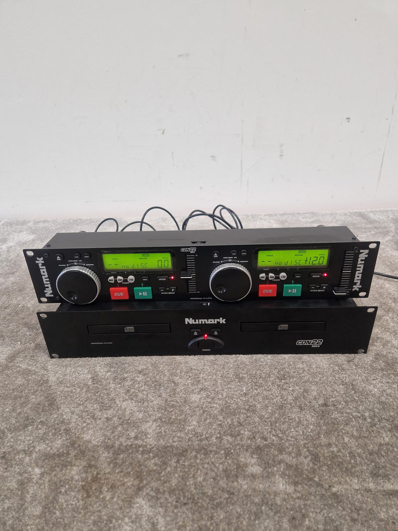 Numark CDN22 MK4 - Dual CD Player - Excellent w/ Power Supply - Image 2