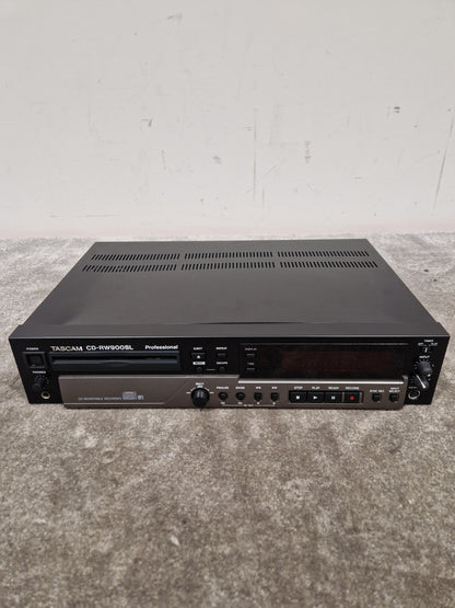 Tascam CD-RW900SL – Professional CD Recorder – Very Good w/ Power Supply & Remote