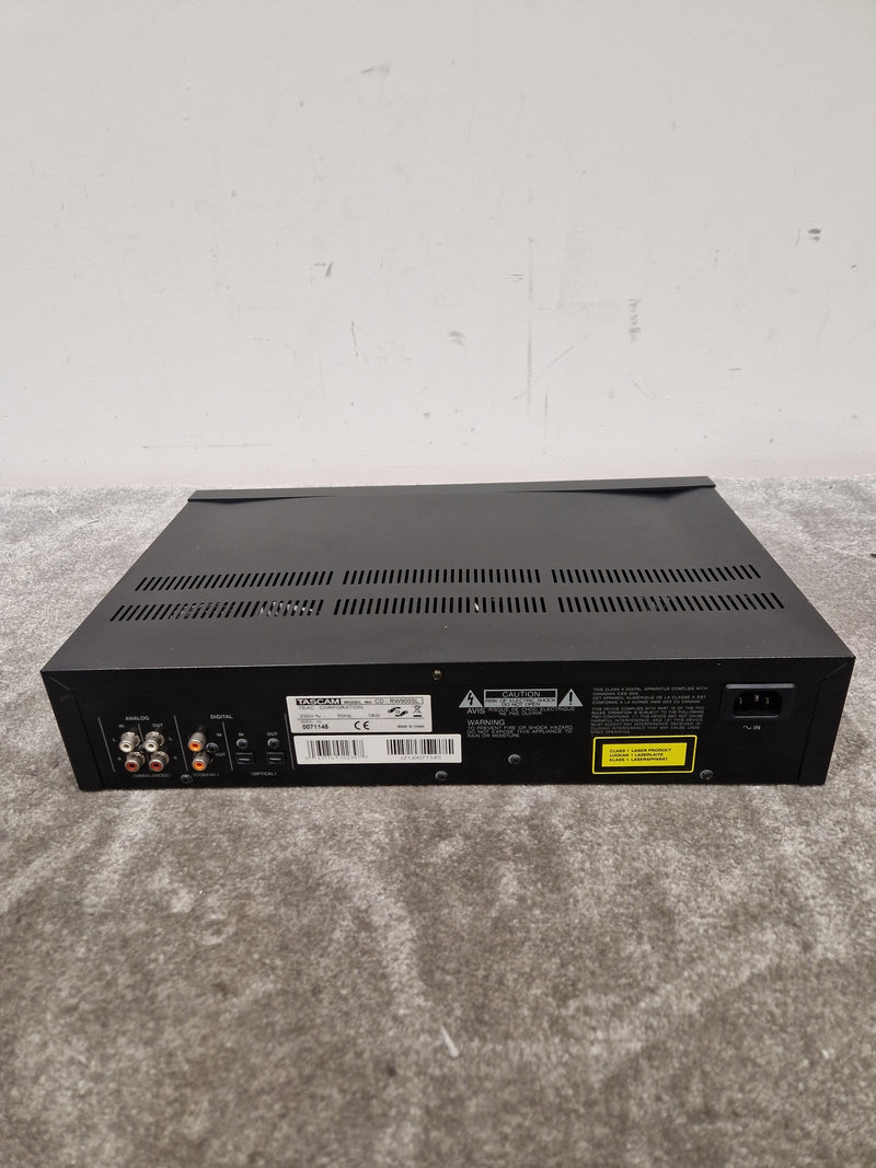 Tascam CD-RW900SL – Professional CD Recorder – Very Good w/ Power Supply & Remote - Image 5