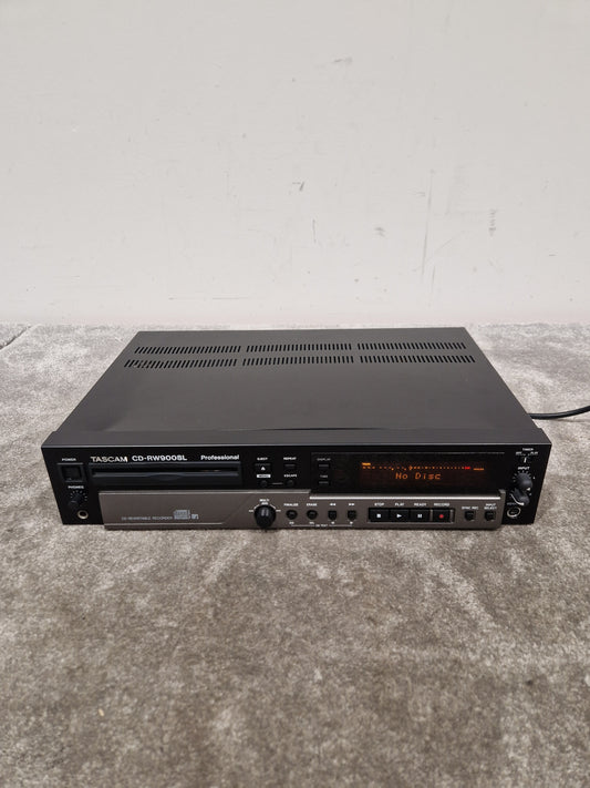 Tascam CD-RW900SL – Professional CD Recorder – Very Good w/ Power Supply & Remote