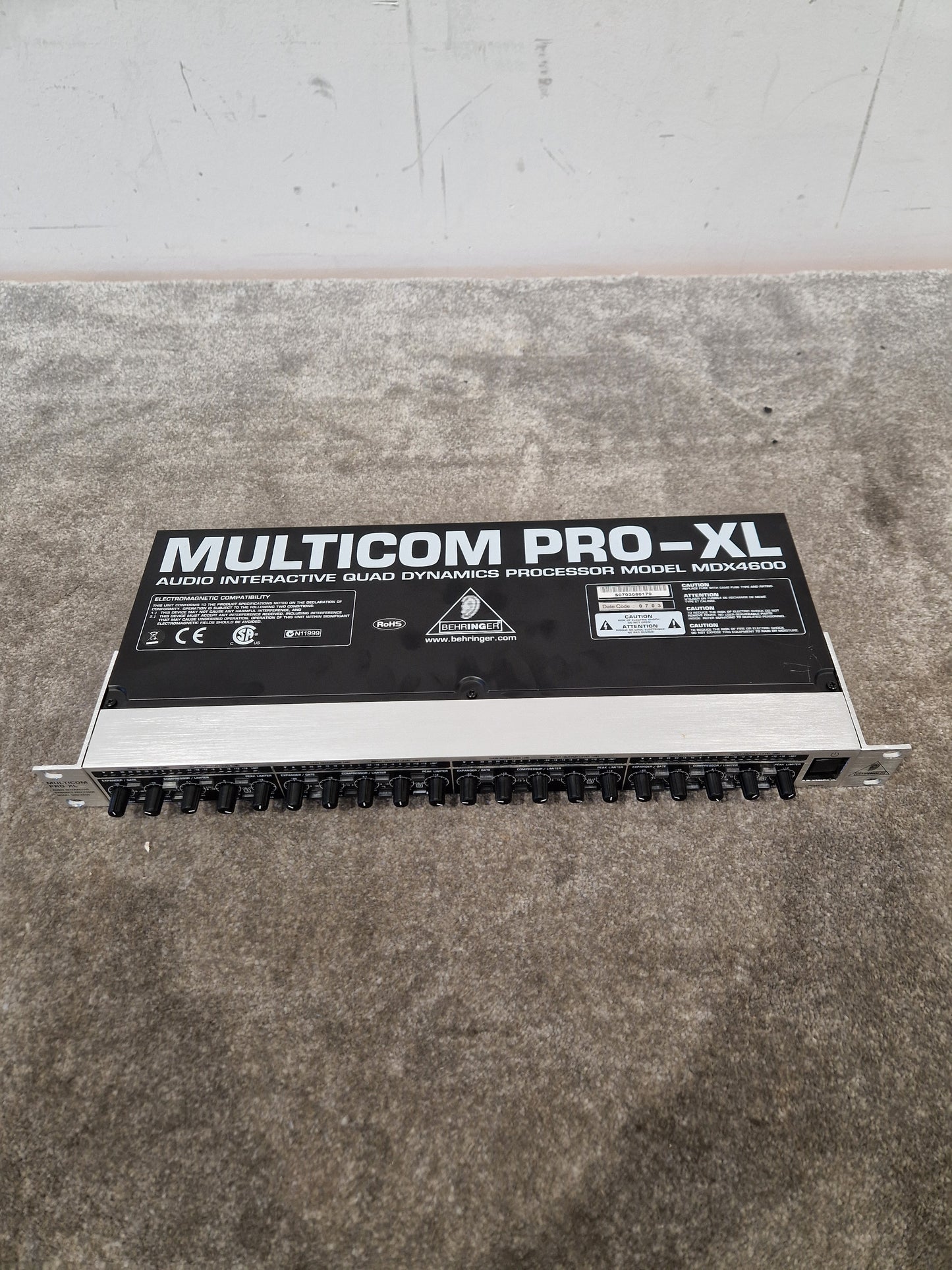 Behringer Multicom PRO-XL Processor MDX4600 - Dynamic Range Processor - Excellent
