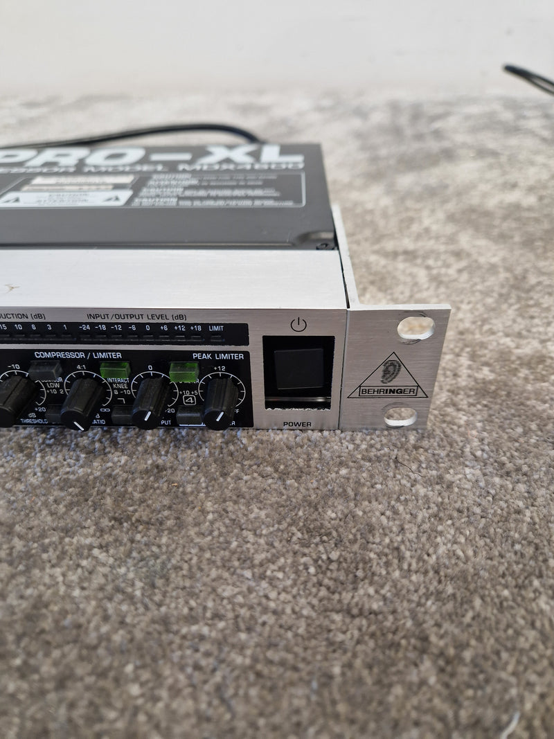 Behringer Multicom PRO-XL Processor MDX4600 - Dynamic Range Processor - Excellent - Image 8
