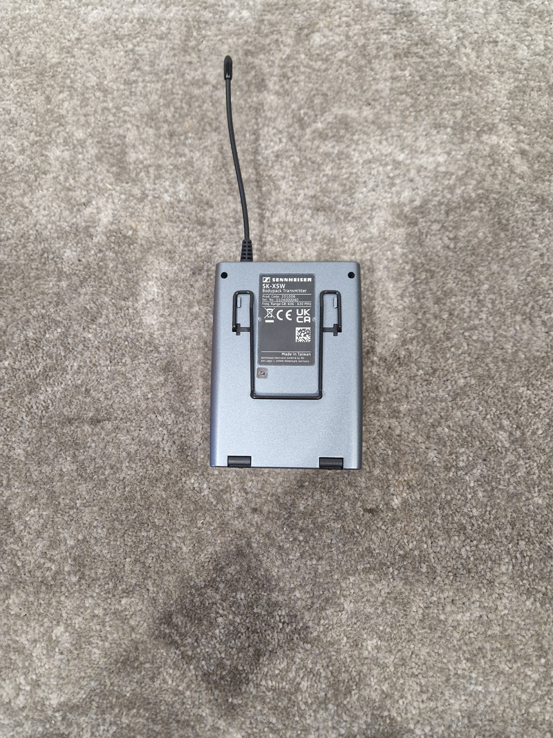 Sennheiser Sk-xsw - Wireless Bodypack Transmitter 607.400Mhz - Excellent w/ Mini Mic - Image 5