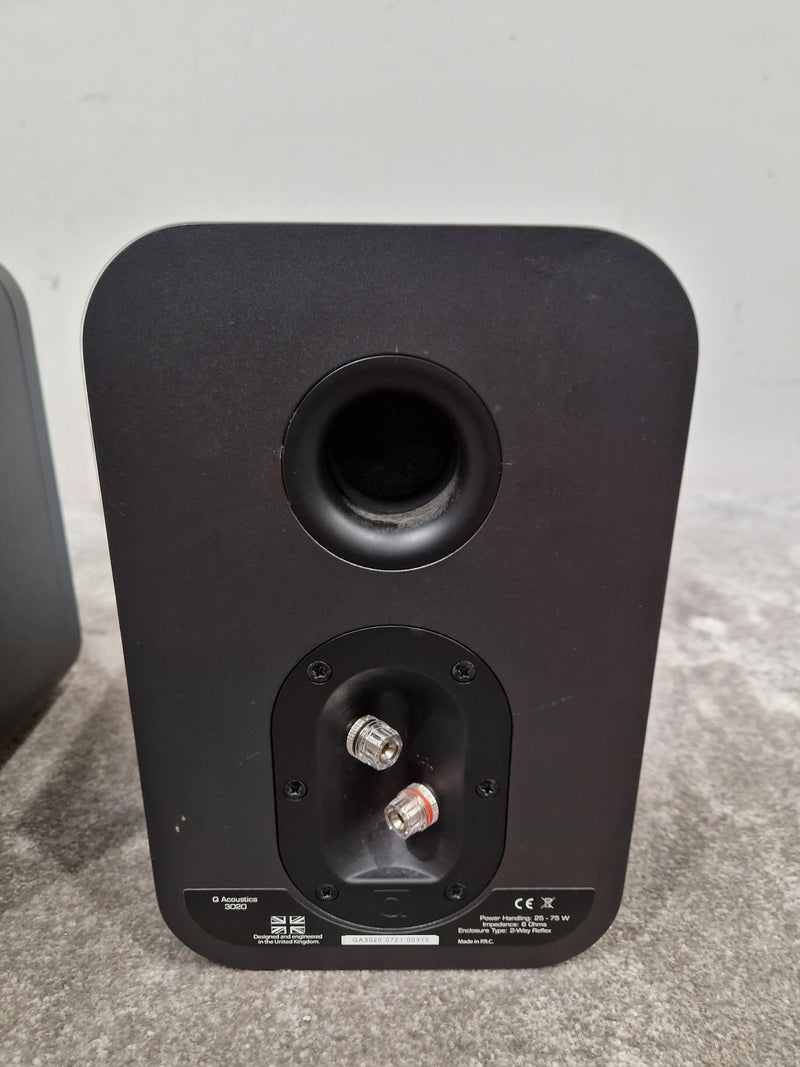 Q Acoustics 3020 Speaker Pair - Bookshelf Design - Excellent - Image 2