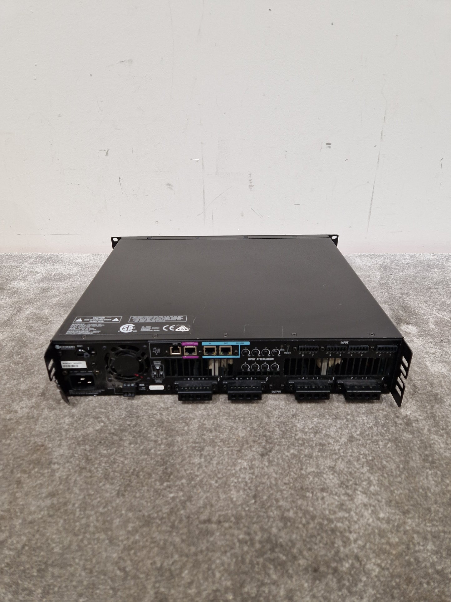 Crown Dci 8|600n - 8-Channel Network Amplifier - Excellent w/ Power Supply
