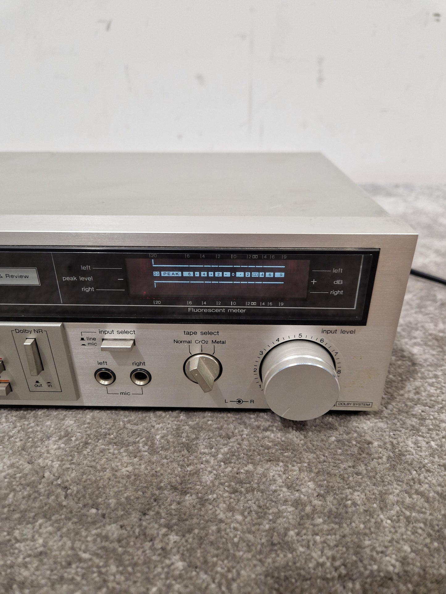 Technics RS-M216 - Cassette Deck - Spares or Repair w/ Manual