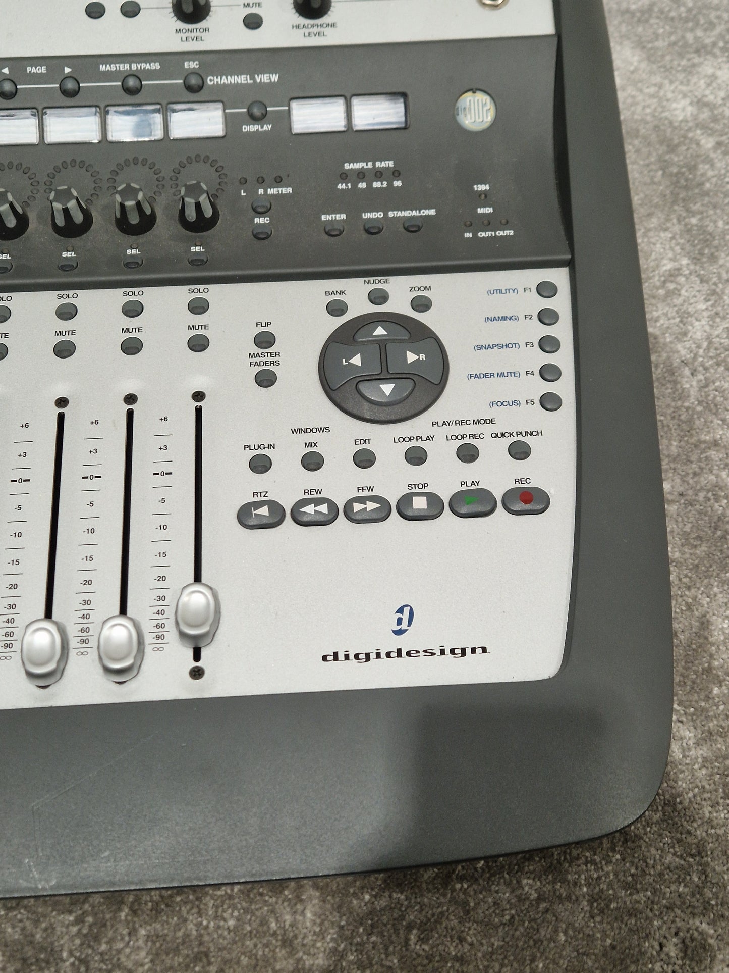 Digidesign 002MX Mixing Console - FireWire Audio Interface - Very Good