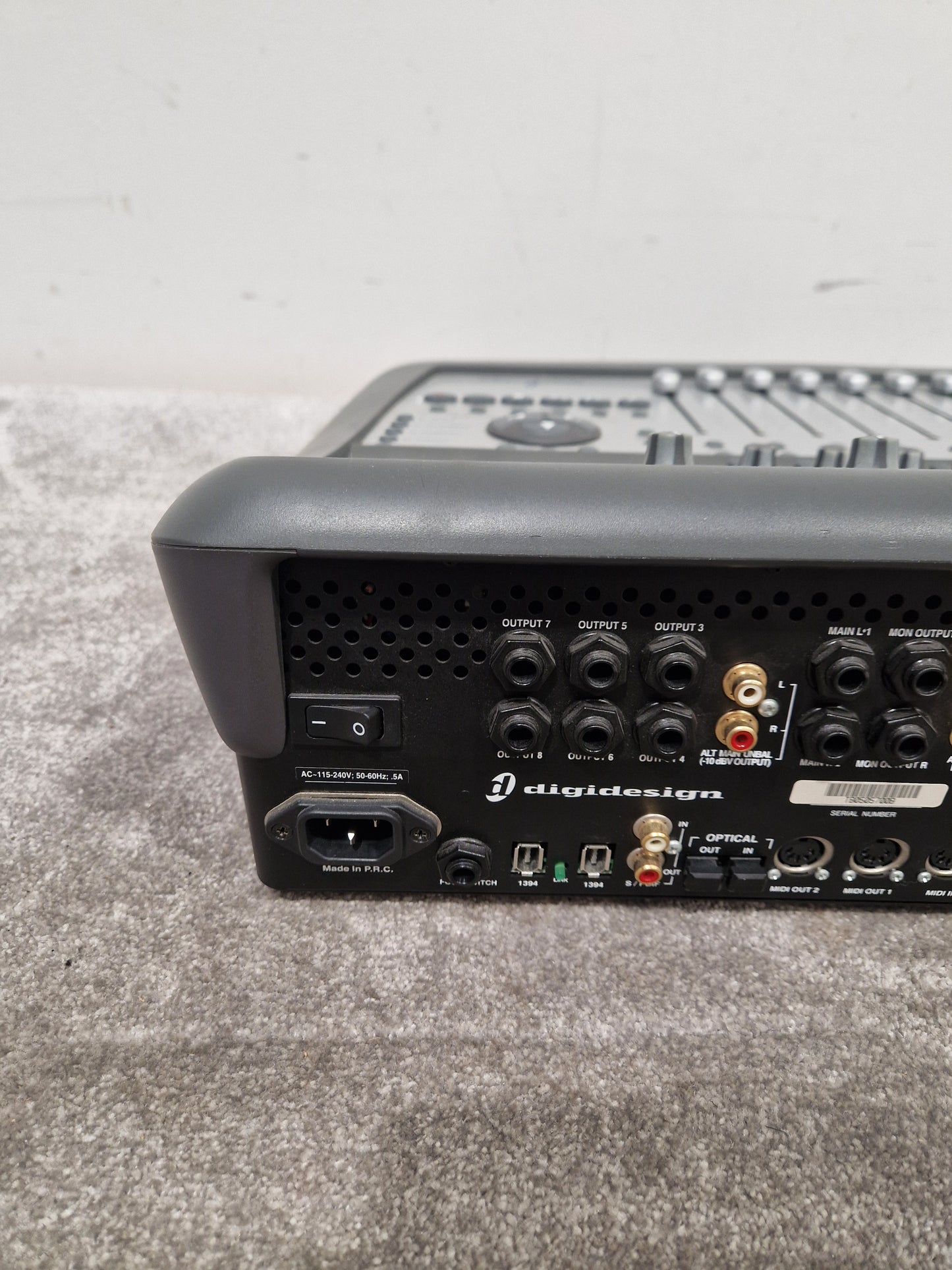 Digidesign 002MX Mixing Console - FireWire Audio Interface - Very Good