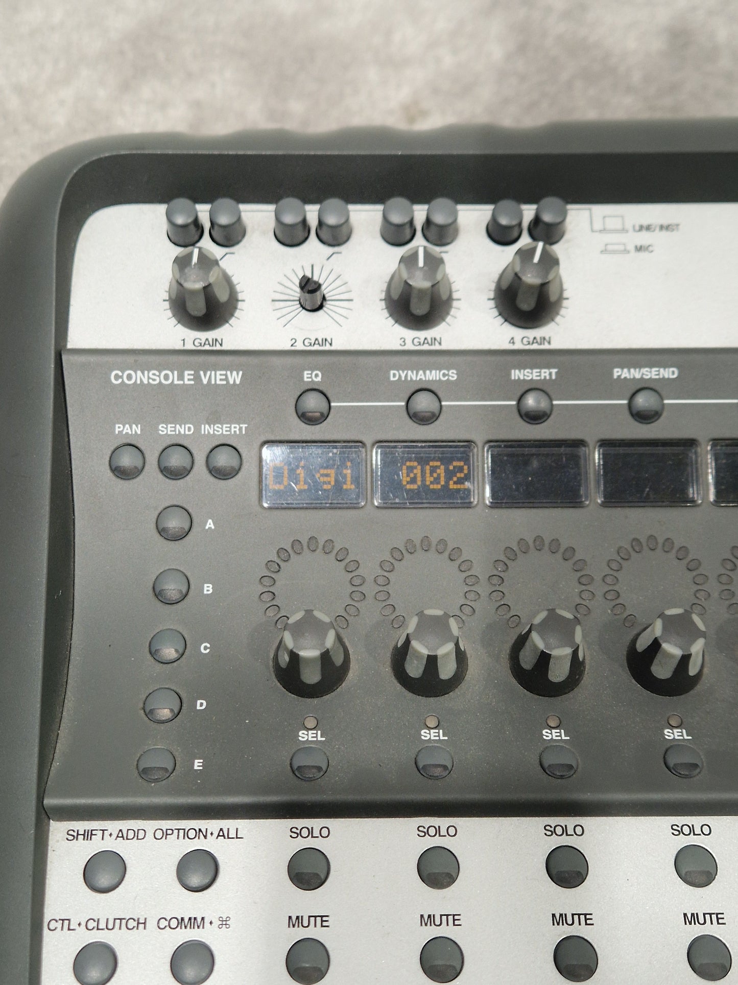 Digidesign 002MX Mixing Console - FireWire Audio Interface - Very Good