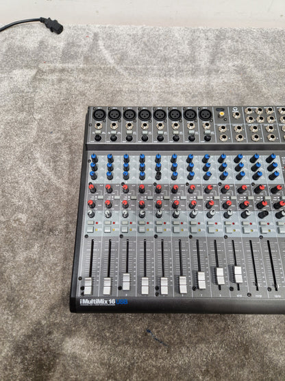 Alesis IMultiMix 16USB Mixing Desk - 16-Channel Mixer - Excellent