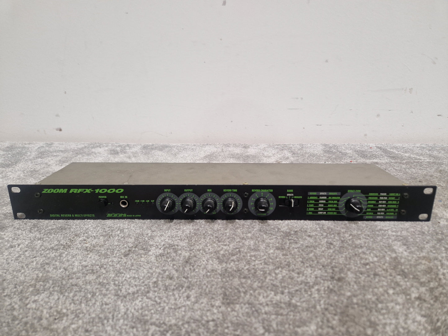 Zoom RFX-1000 - Multi-Effects Processor - Very Good