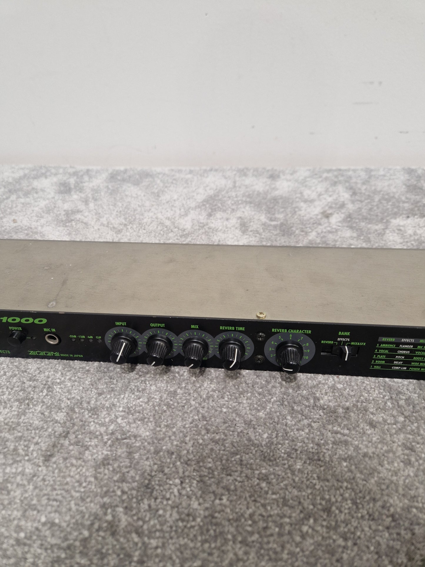 Zoom RFX-1000 - Multi-Effects Processor - Very Good