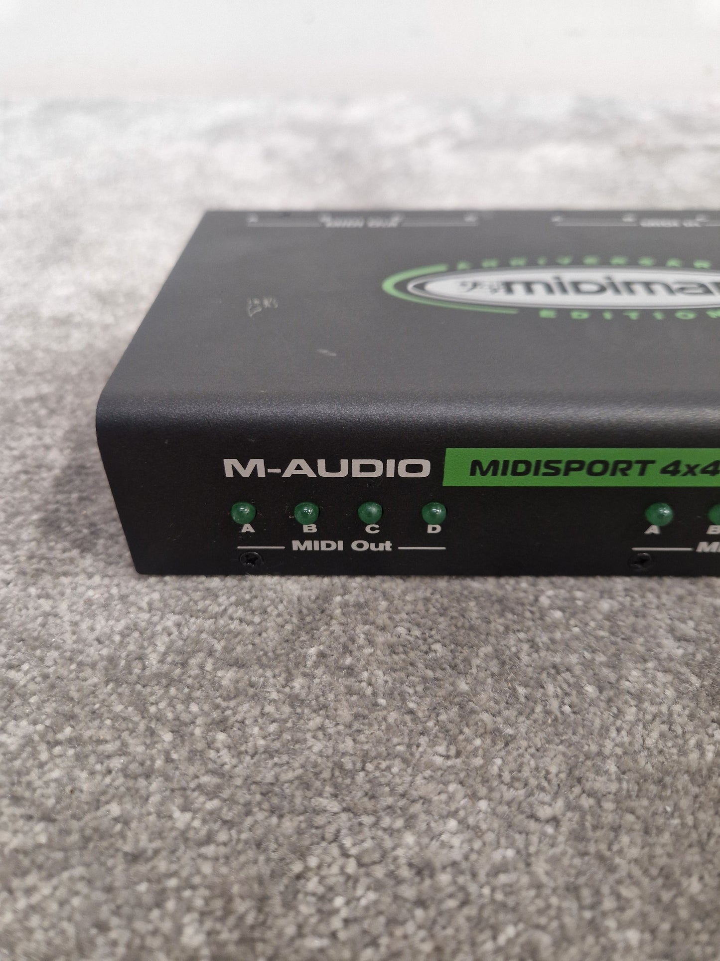 M-Audio Midisport 4X4 - 4-in/4-out MIDI Interface - Excellent