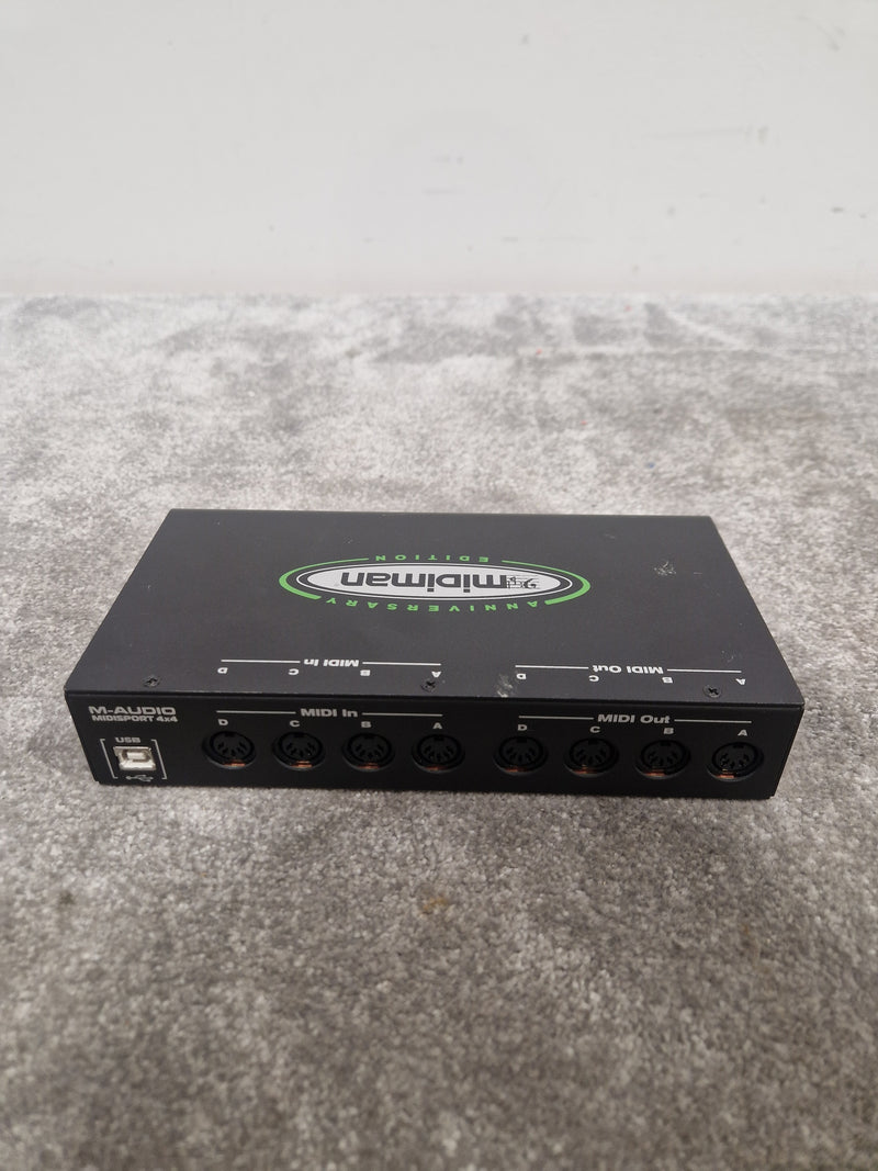 M-Audio Midisport 4X4 - 4-in/4-out MIDI Interface - Excellent - Image 3