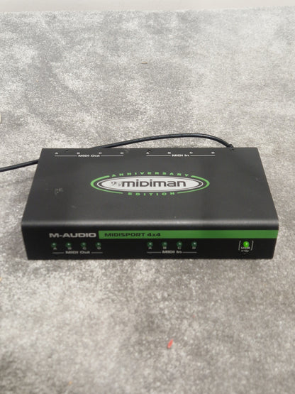 M-Audio Midisport 4X4 - 4-in/4-out MIDI Interface - Excellent