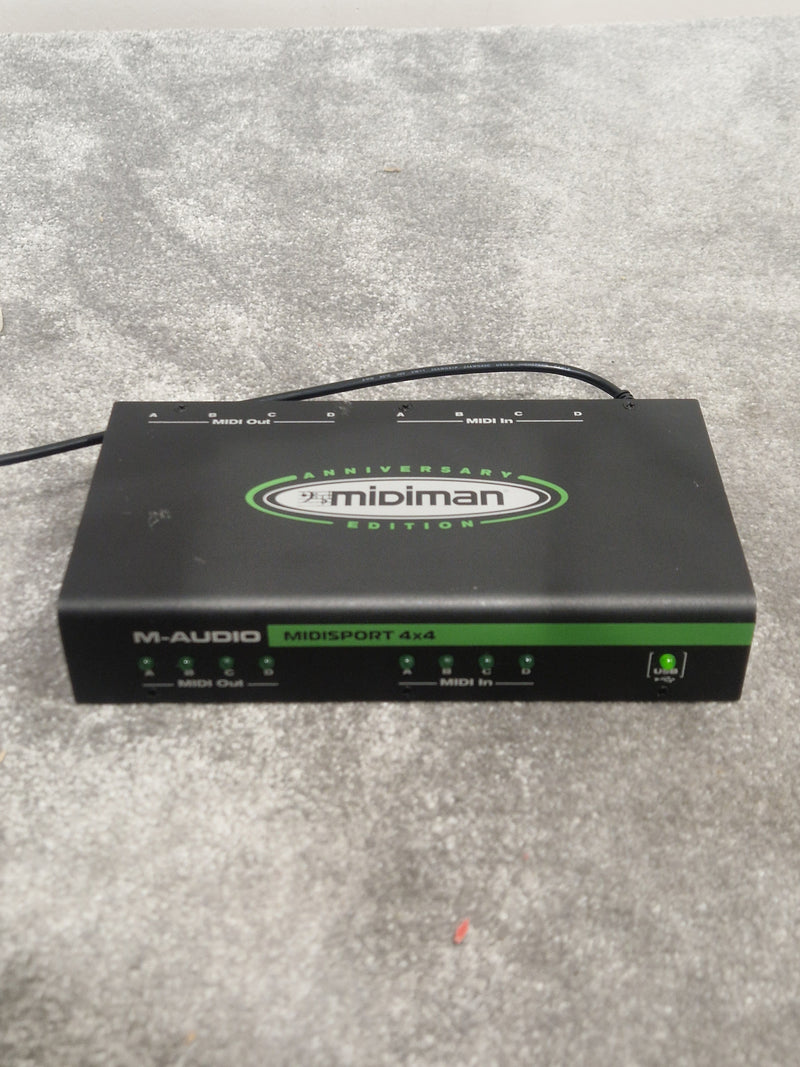 M-Audio Midisport 4X4 - 4-in/4-out MIDI Interface - Excellent - Image 8