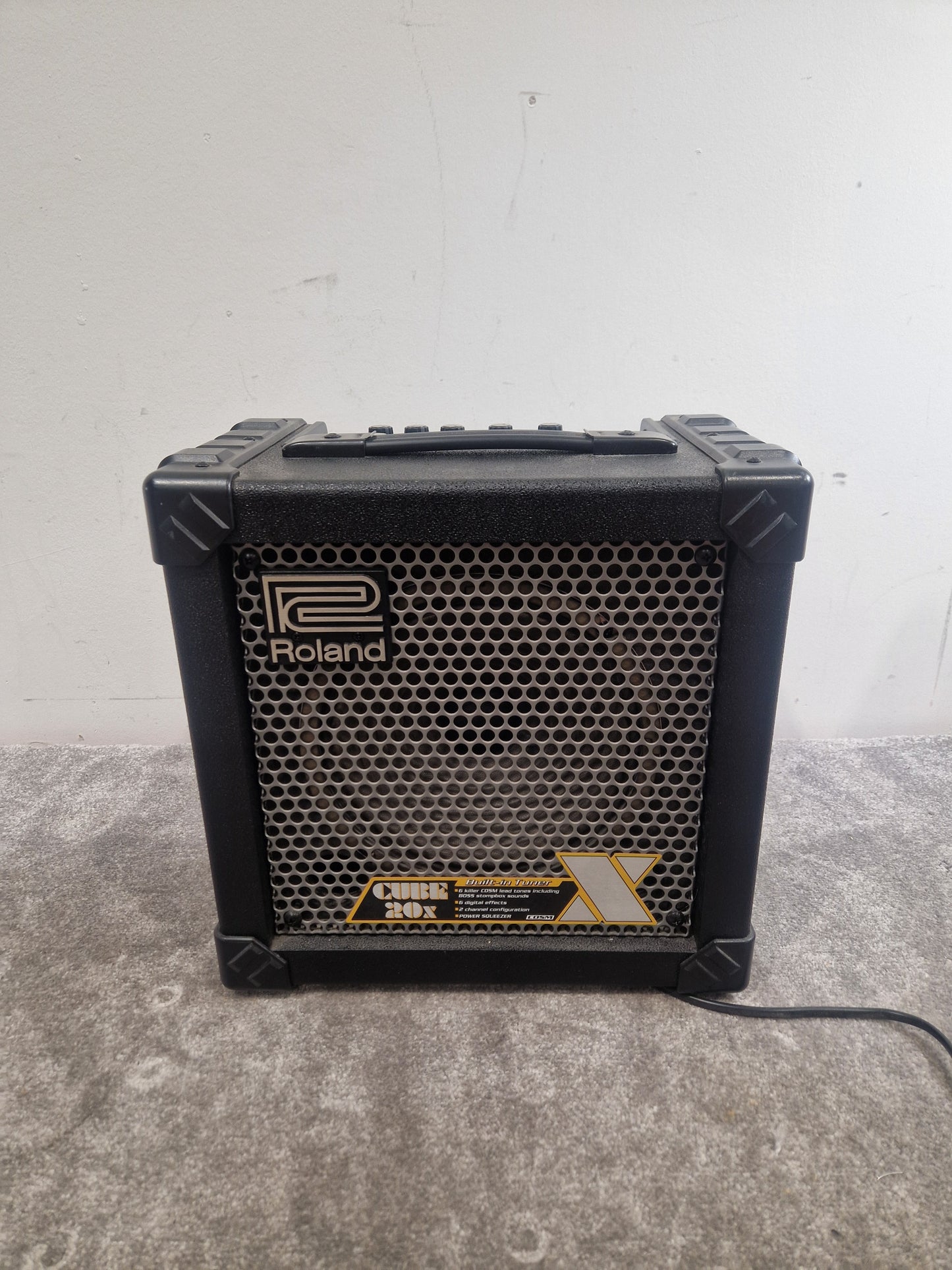 Roland Cube 20X - Compact Guitar Amp - Excellent w/ Guitar Lead,Manuals