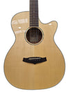 Tanglewood Tpe SF-DLX - Deluxe Electro-Acoustic Guitar - Excellent w/ Hard Case - Photo 1
