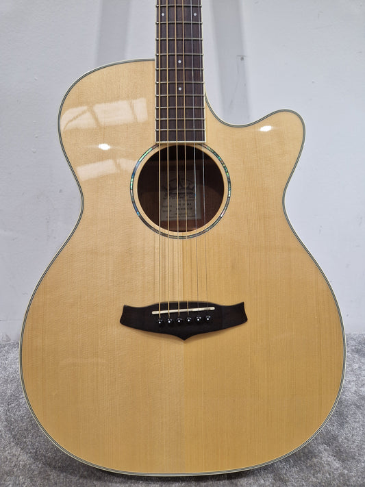 Tanglewood Tpe SF-DLX - Deluxe Electro-Acoustic Guitar - Excellent w/ Hard Case