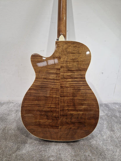 Tanglewood Tpe SF-DLX - Deluxe Electro-Acoustic Guitar - Excellent w/ Hard Case