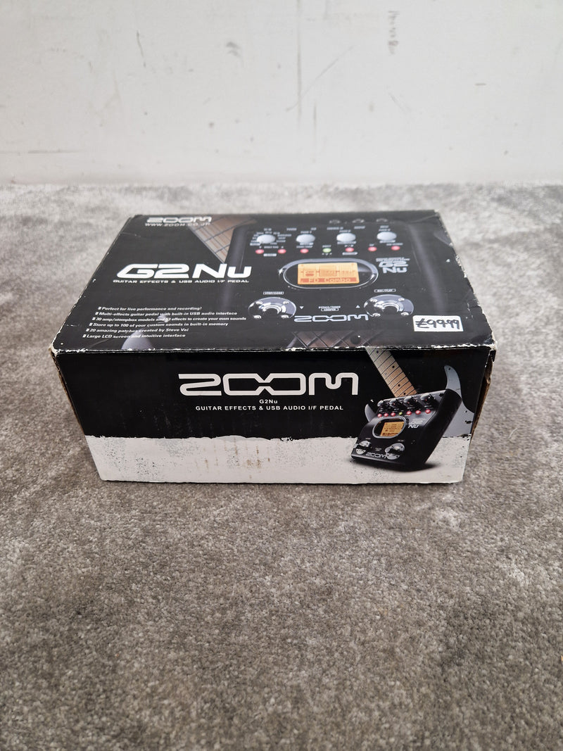 Zoom G2NU - Multi-Effects Processor - Excellent w/ Original Box & Power Supply - Image 8