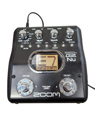 Zoom G2NU - Multi-Effects Processor - Excellent w/ Original Box & Power Supply
