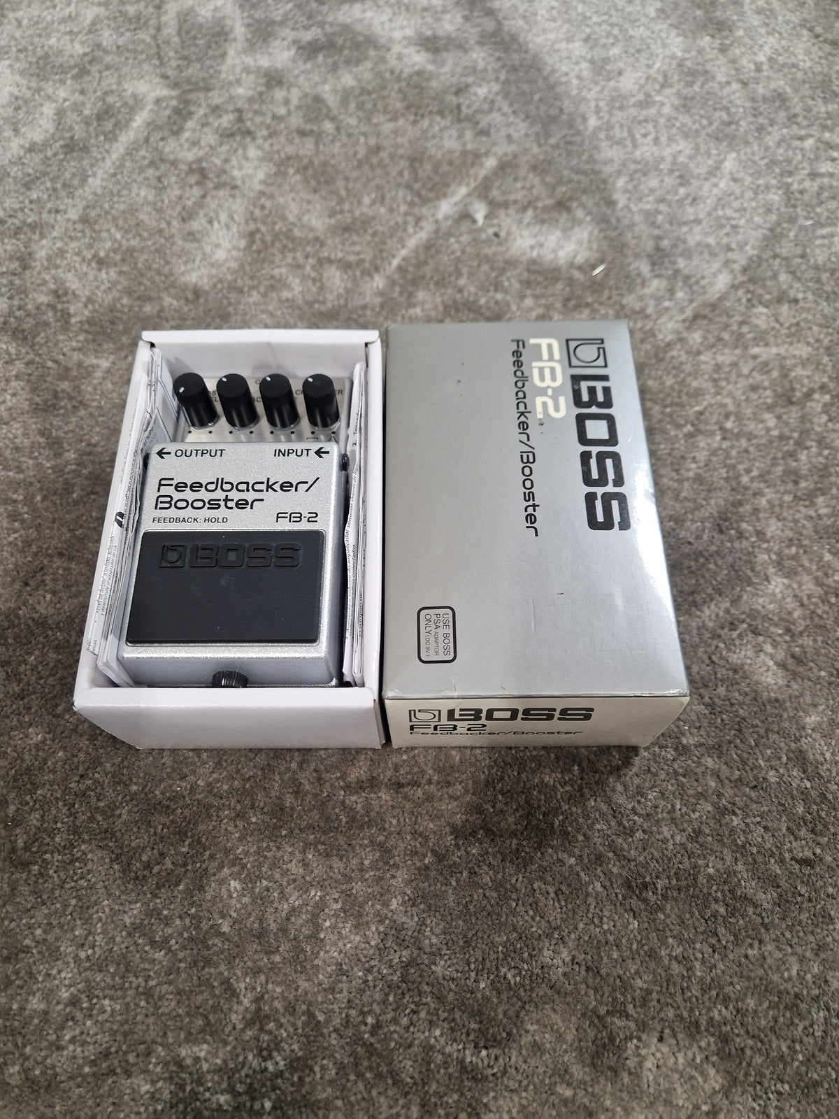 Boss FB-2 - Boost/Overdrive Pedal - Excellent w/ Original Box
