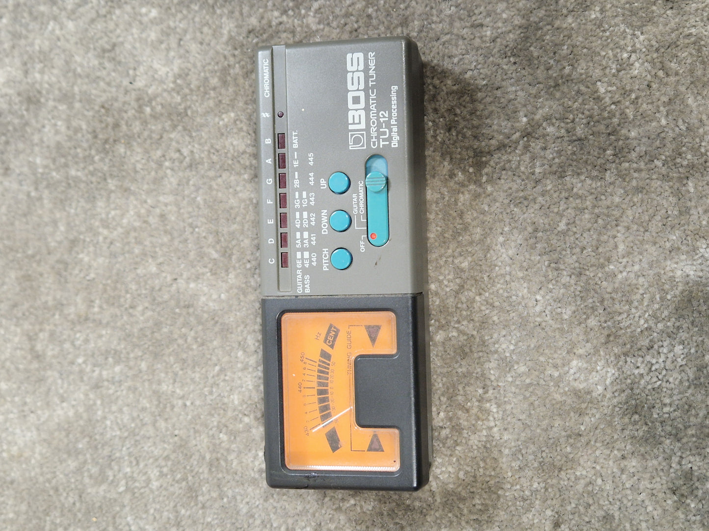 Boss Chromatic Tuner TU12 - Analog Needle Display - Spares or Repair