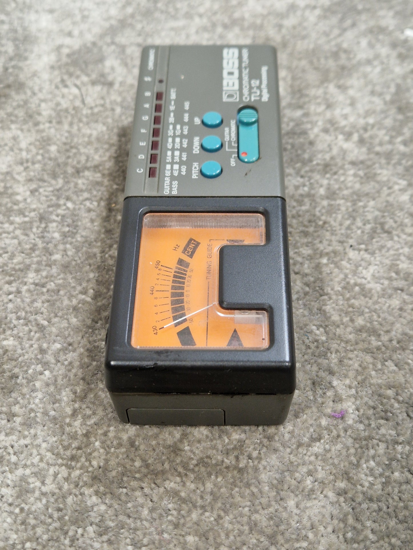Boss Chromatic Tuner TU12 - Analog Needle Display - Spares or Repair