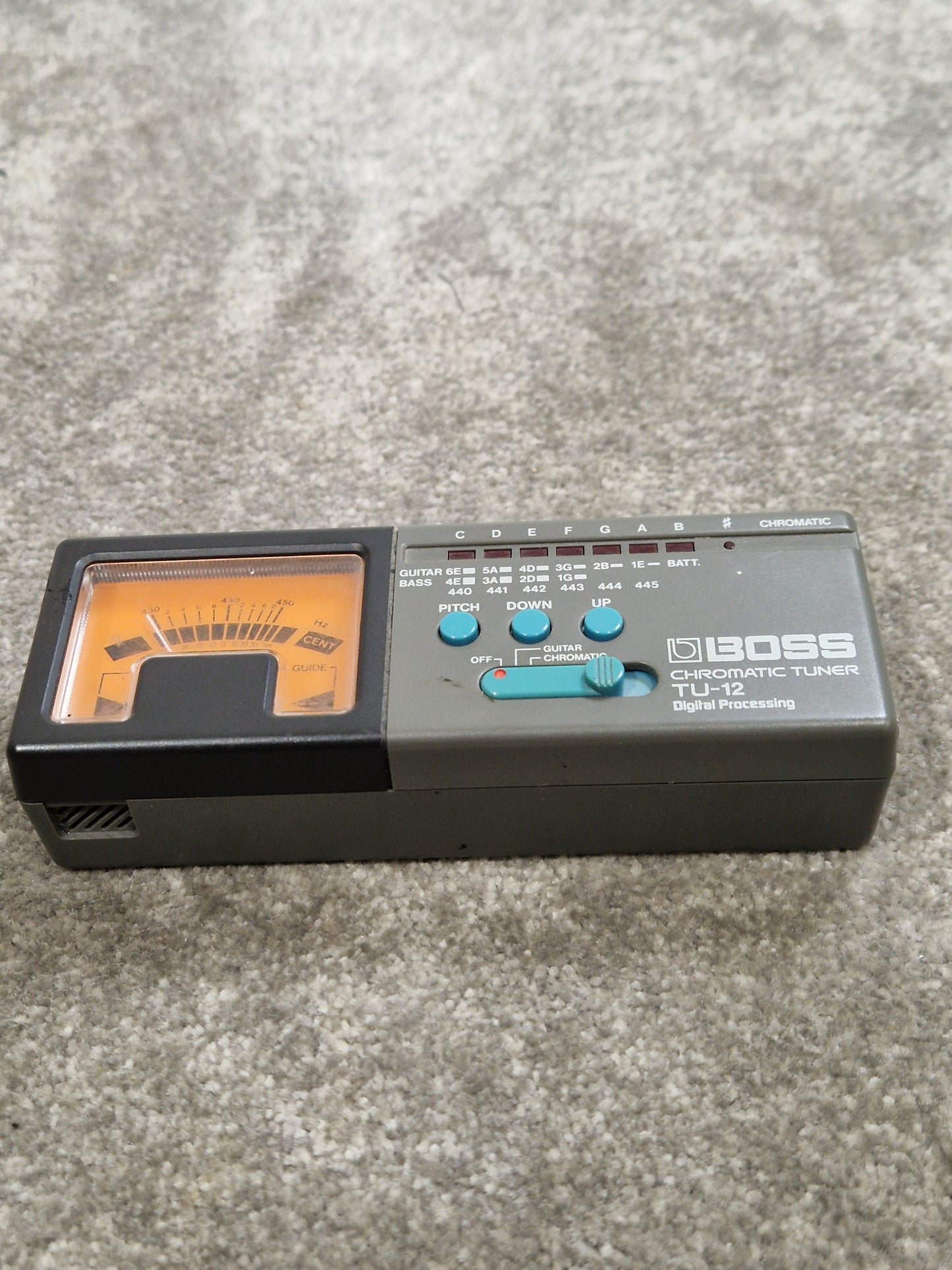 Boss Chromatic Tuner TU12 - Analog Needle Display - Spares or Repair