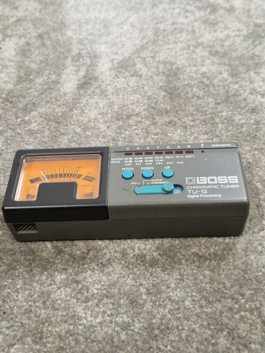 Boss Chromatic Tuner TU12 - Analog Needle Display - Spares or Repair