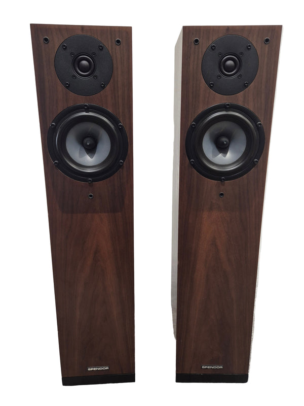Spendor A3 - Pair of Floor Standing Speakers - Compact Design - Very Good