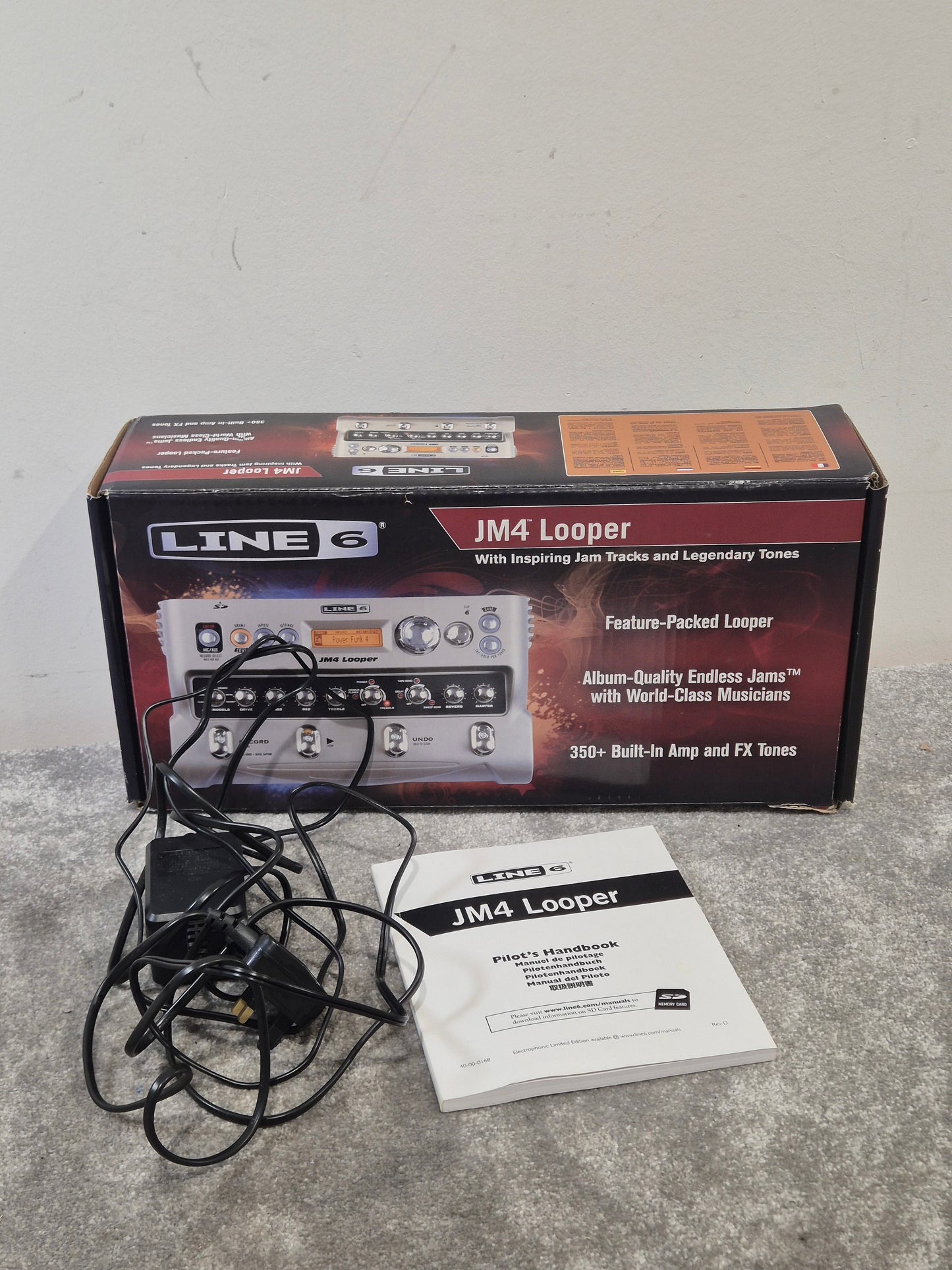 Line 6 JM4 Looper - Multi-Effect & Looper - Excellent w/ Original Box