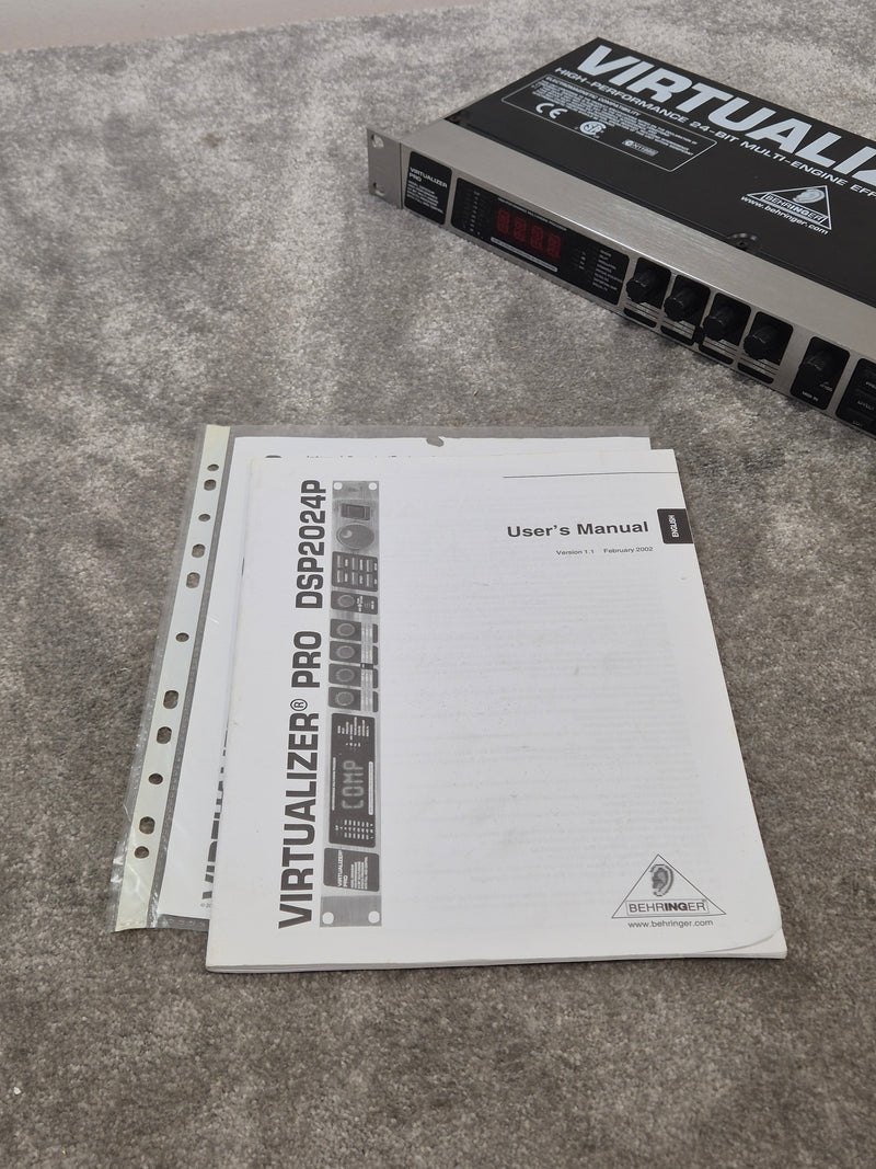 Behringer Virtualizer Pro DSP2024P - Multi-Effects Processor - Excellent - Image 12
