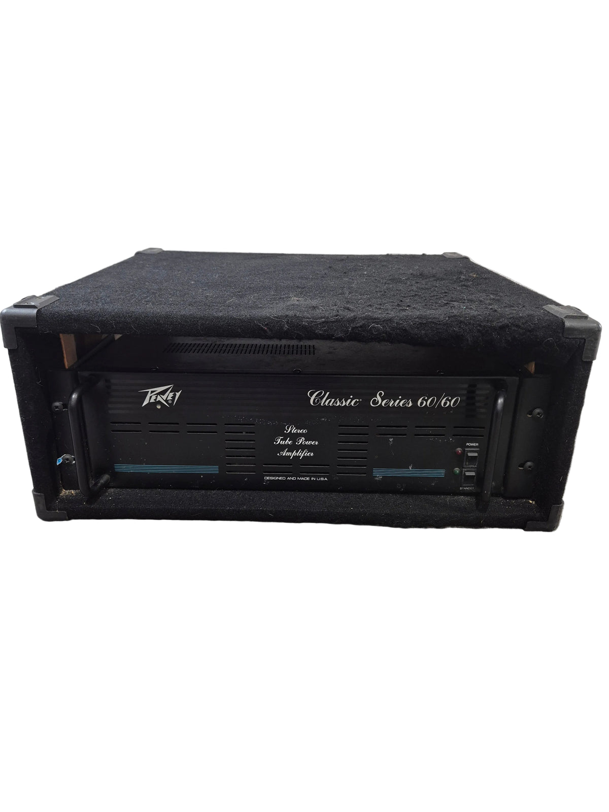 Peavey Classic Series 60/60 - Stereo Tube Power Amp - Good w/ Power Supply